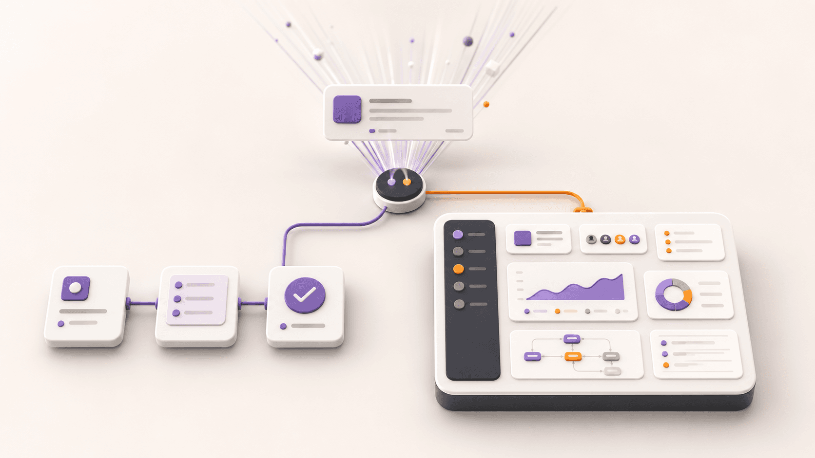 Comparação entre automação e sistema personalizado para processos empresariais